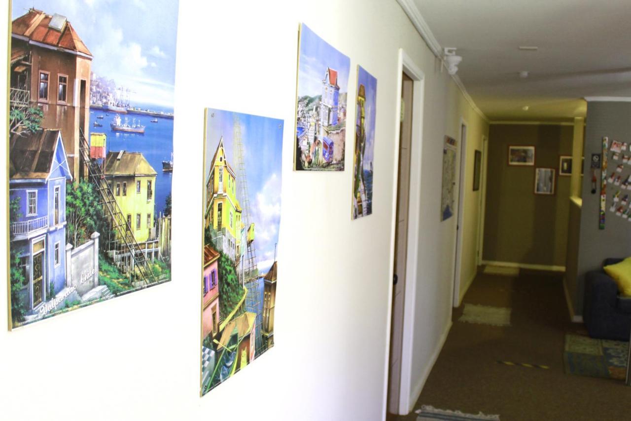 Hostal Casa De Barrio Valparaíso Esterno foto