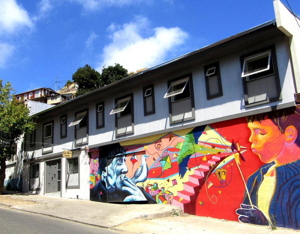 Hostal Casa De Barrio Valparaíso Esterno foto